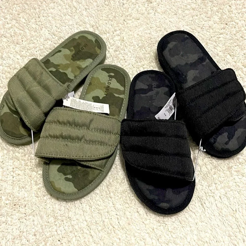 NWT- Old Navy- boy’s 12/13 & 3/4. Two Slide Bundle